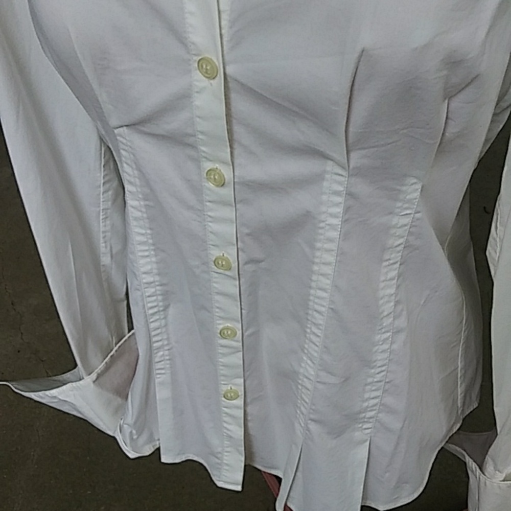 INC Fitted Cotton blend Stretch Shirt - Picture 3 of 8